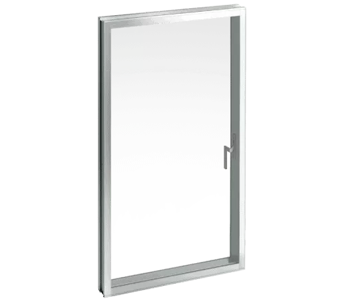 หน้าต่างอลูมิเนียม หน้าต่างเปิดรางเดี่ยว