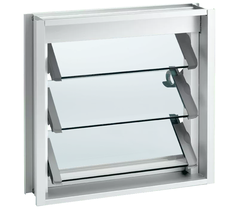 หน้าต่างอลูมิเนียม บานเกล็ดกระตก