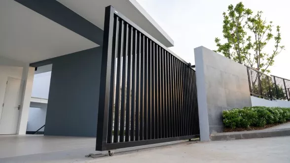 ประตูรั้วอลูมิเนียม