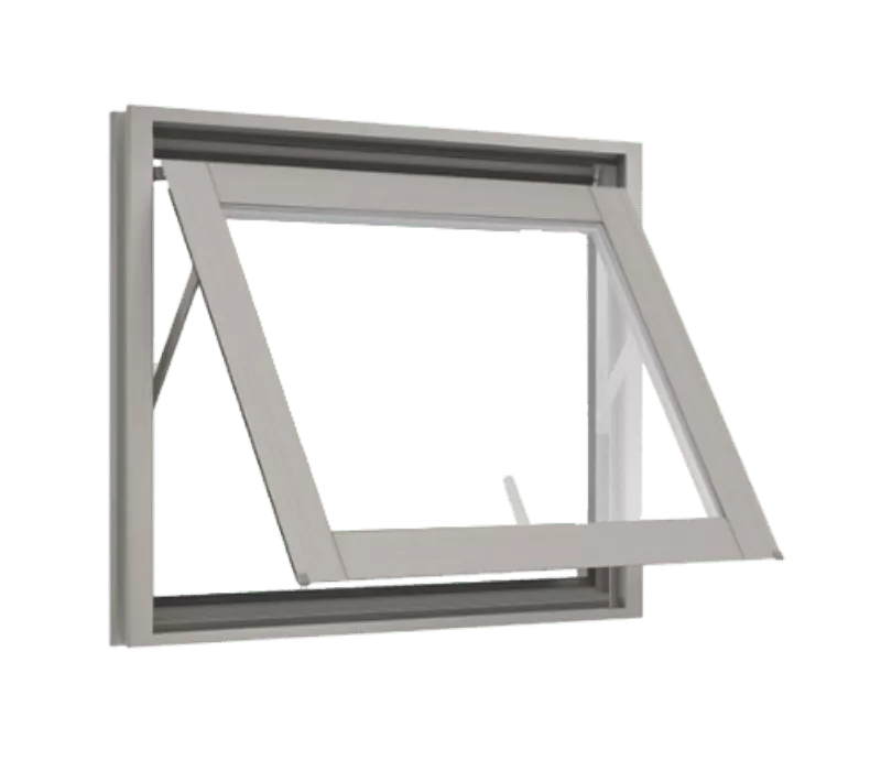 หน้าต่างอลูมิเนียม บานกระทุ้ง