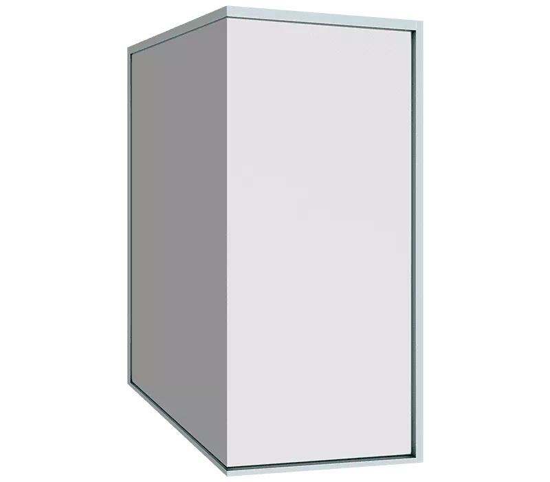 หน้าต่างอลูมิเนียม บานฟิกซ์เข้ามุม